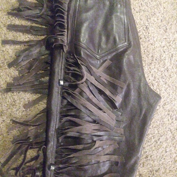 Leather pants